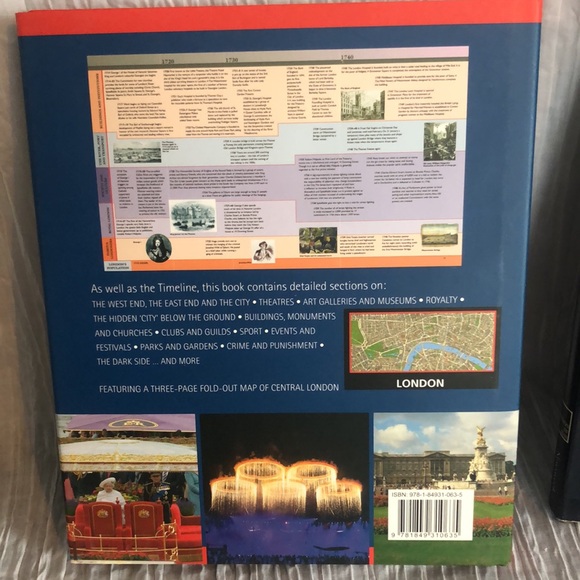 TIMELINE OF LONDON & LONDON TOWER 2 hardcover books & Greenfriars Bobby trivet - Picture 7 of 16
